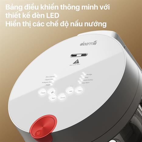Nồi cơm điện tử Deerma 3 lít DEM-FB15W Màu Trắng