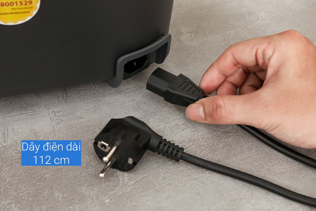 Nồi cơm điện tử Toshiba 1.8 lít RC-18DR5UVN(H) Màu Xám
