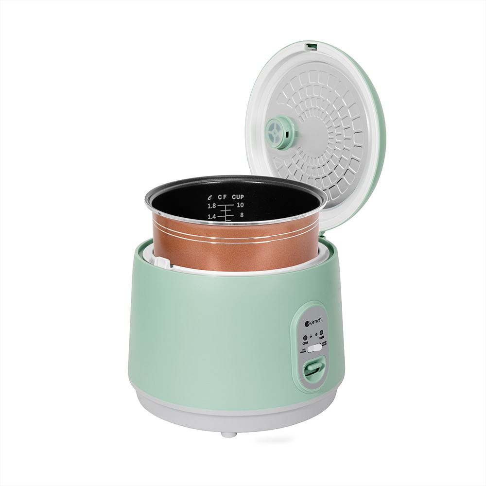 Nồi cơm điện Elmich 1.8 lít RCE-9132 Màu Xanh mint