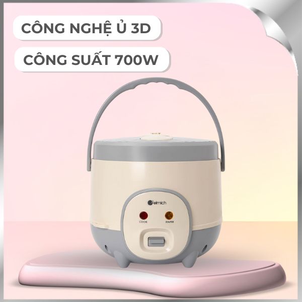 Nồi cơm nắp gài Elmich 1.8 lít RCE-9128