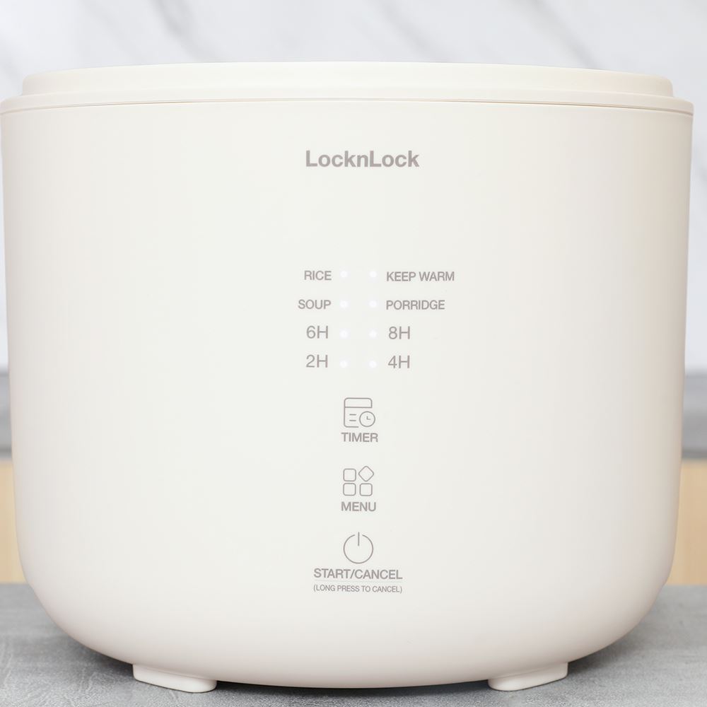 Nồi cơm điện Lock&Lock 1 lít EJR334IVY Màu Kem