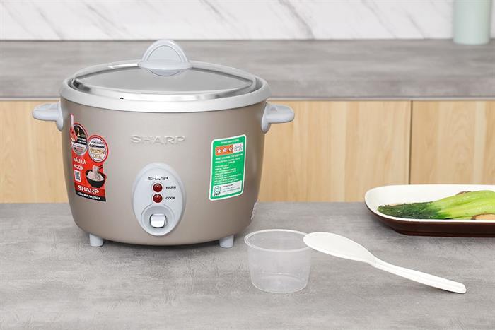 Nồi cơm nắp rời Sharp 1.8 lít KSH-F188V-GB