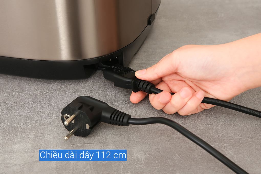Nồi cơm điện tử Sharp 1.8 lít KS-TH18E2O-RS Màu Vàng Hồng