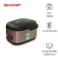 Nồi cơm điện tử Sharp 1.8 lít KS-TH18E2O-RS