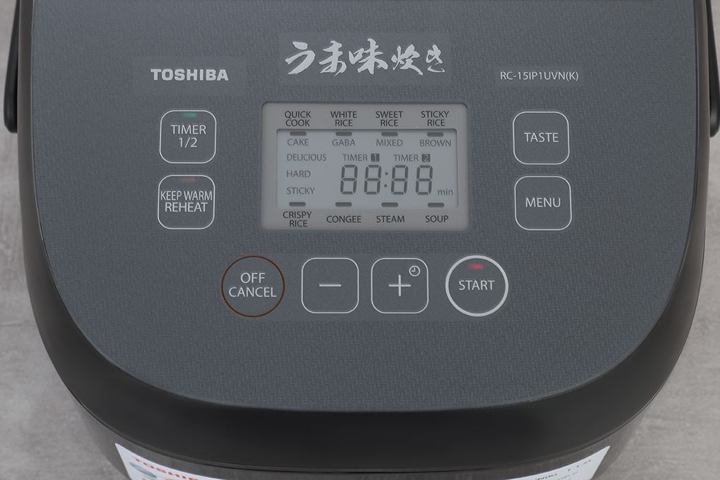 Nồi cơm cao tần Toshiba 1.5 lít RC-15IP1UVN(K) - 9