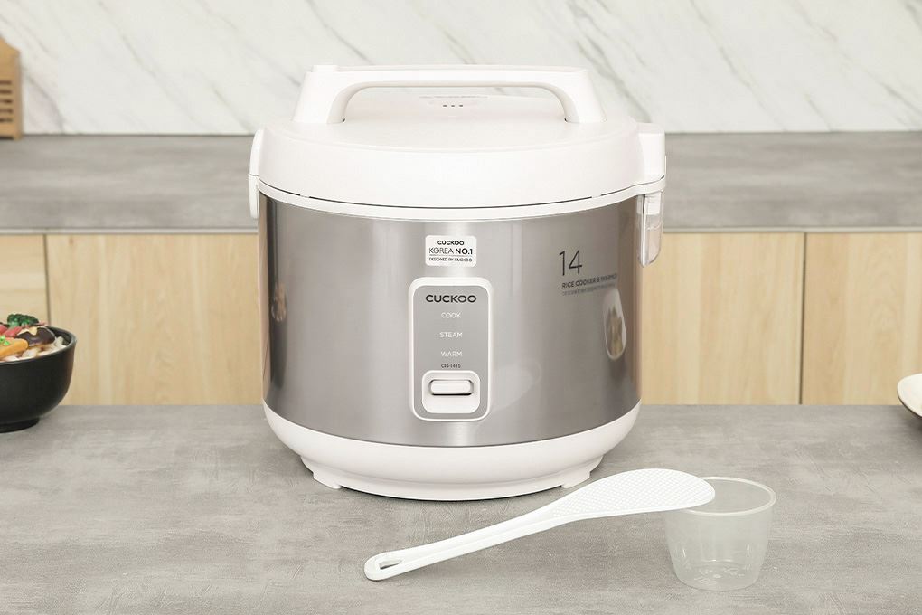 Nồi cơm nắp gài Cuckoo 2.52 lít CR-1415 Màu Xám