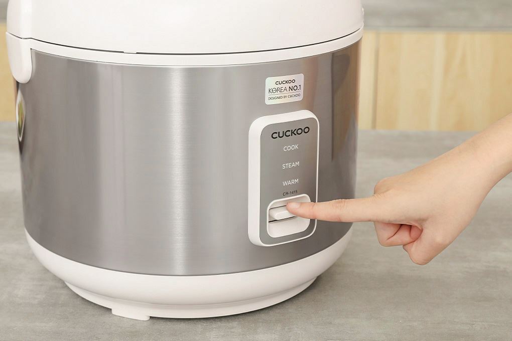 Nồi cơm nắp gài Cuckoo 2.52 lít CR-1415 Màu Xám