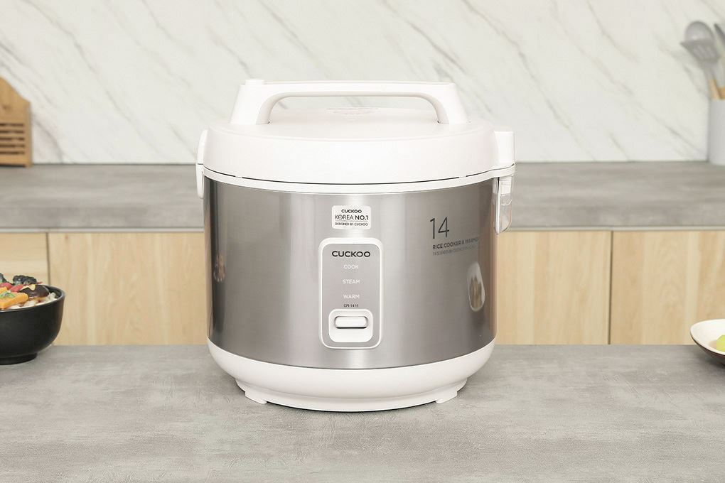 Nồi cơm nắp gài Cuckoo 2.52 lít CR-1415 Màu Xám