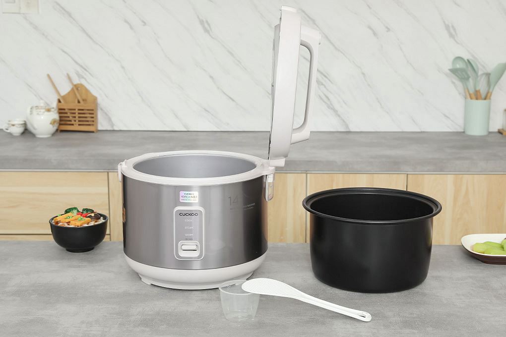 Nồi cơm nắp gài Cuckoo 2.52 lít CR-1415 Màu Xám