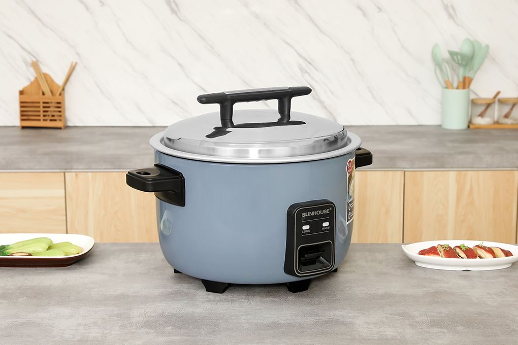 Nồi cơm nắp rời Sunhouse 5.6 lít SHD8156 Màu Xanh