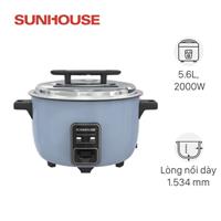 Nồi cơm nắp rời Sunhouse 5.6 lít SHD8156