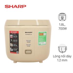 Nồi cơm nắp gài Sharp 1.8 lít KS-PR18ETV-VA
