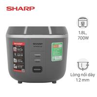 Nồi cơm nắp gài Sharp 1.8 lít KS-PR19ETV-GR
