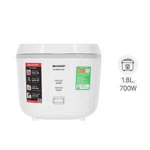 Nồi cơm nắp gài Sharp 1.8 lít KS-PR20ETV-WH
                Mẫu mới