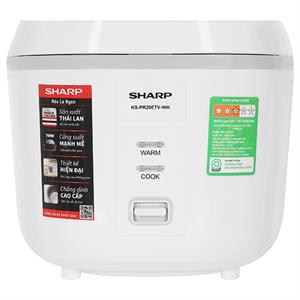 Nồi cơm nắp gài Sharp 1.8 lít KS-PR20ETV-WH