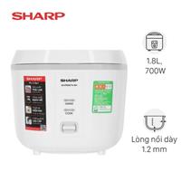 Nồi cơm nắp gài Sharp 1.8 lít KS-PR20ETV-WH