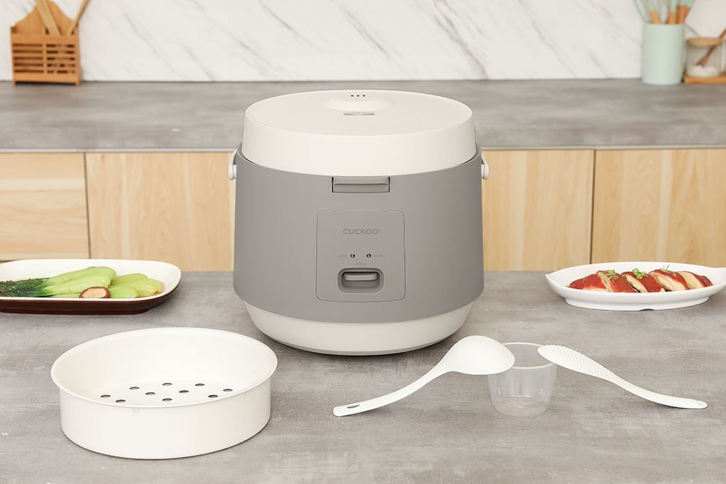 Nồi cơm nắp gài Cuckoo 1.8 lít CR-1096 Màu Xám