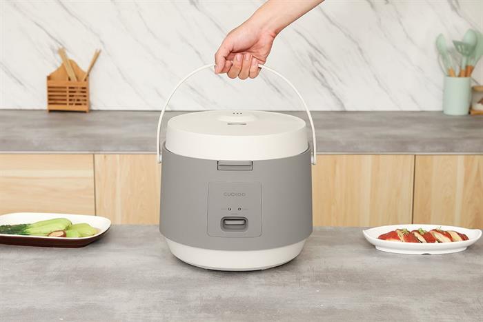 Nồi cơm nắp gài Cuckoo 1.8 lít CR-1096 Màu Xám