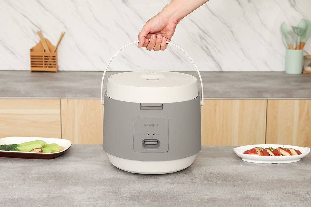 Nồi cơm nắp gài Cuckoo 1.8 lít CR-1096 Màu Xám