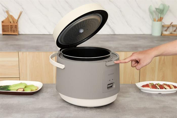Nồi cơm nắp gài Cuckoo 1.8 lít CR-1096 Màu Xám