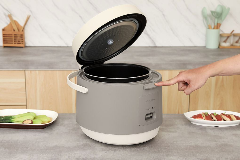 Nồi cơm nắp gài Cuckoo 1.8 lít CR-1096 Màu Xám