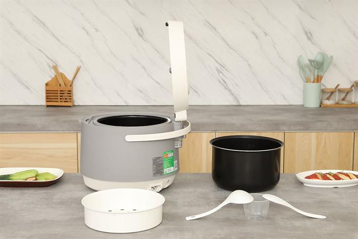 Nồi cơm nắp gài Cuckoo 1.8 lít CR-1096 Màu Xám