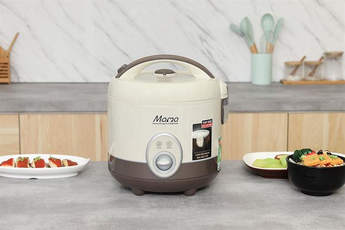 Nồi cơm nắp gài Sunhouse Mama 1.2 lít SHD8267 Màu Kem