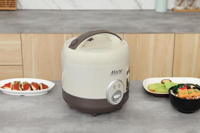 Nồi cơm nắp gài Sunhouse Mama 1.2 lít SHD8267 Màu Kem