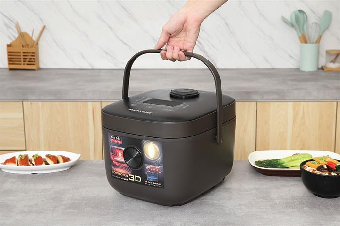 Nồi cơm điện tử Sunhouse 1.5 lít SHD8823 Màu Đen