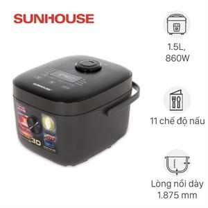 Nồi cơm điện tử Sunhouse 1.5 lít SHD8823