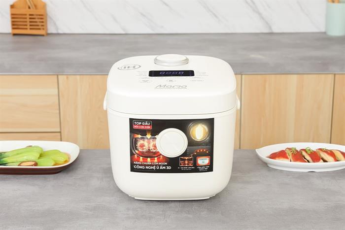 Nồi cơm điện cao tần Sunhouse Mama 1.8 lít SHD8957 Màu Trắng