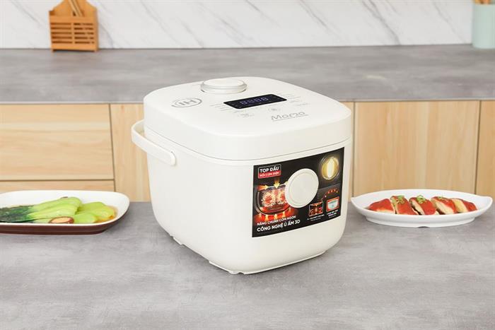 Nồi cơm điện cao tần Sunhouse Mama 1.8 lít SHD8957 Màu Trắng