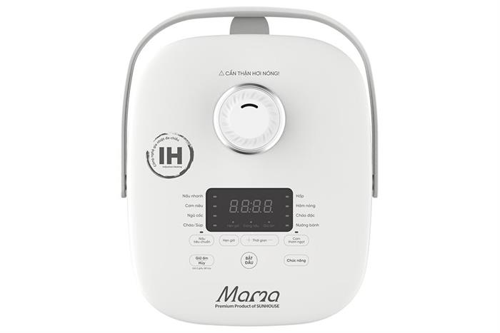 Nồi cơm điện cao tần Sunhouse Mama 1.8 lít SHD8957 Màu Trắng
