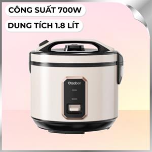 Nồi cơm nắp gài Gaabor 1.8 lít RC-40M02A
                Mẫu mới