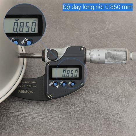 Nồi cơm nắp gài Gaabor 1.0 lít RC20M-YE01A Màu Bạc