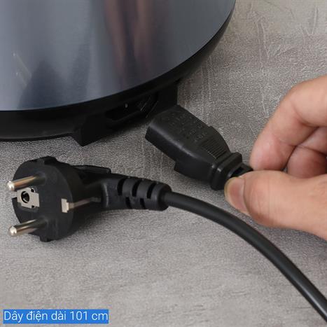 Nồi cơm nắp gài Gaabor 1.0 lít RC20M-YE01A Màu Bạc