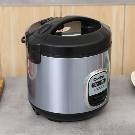 Nồi cơm nắp gài Gaabor 1.0 lít RC20M-YE01A Màu Bạc
