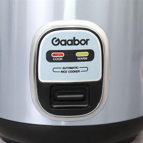 Nồi cơm nắp gài Gaabor 1.0 lít RC20M-YE01A Màu Bạc