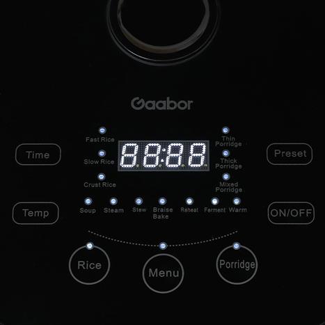 Nồi cơm điện tử Gaabor 1.8 lít GR-S50D Màu Đen