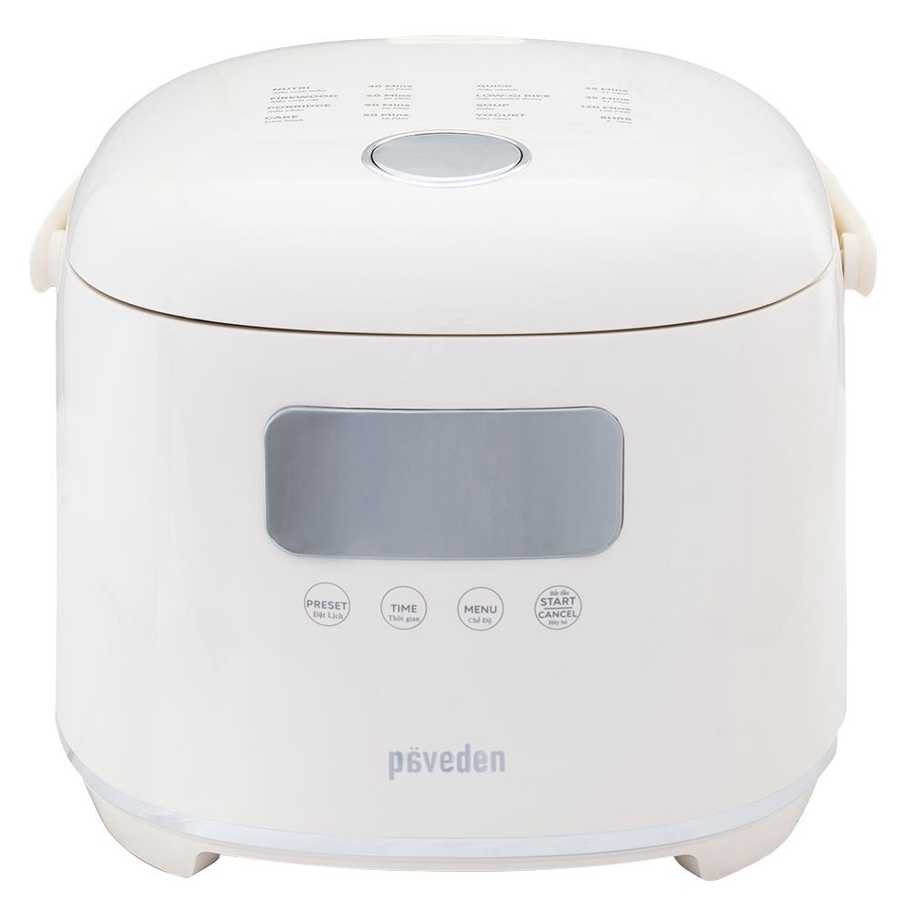 Nồi cơm điện tách đường Paveden 1.2 lít PR-3D12LSBE Màu Màu be