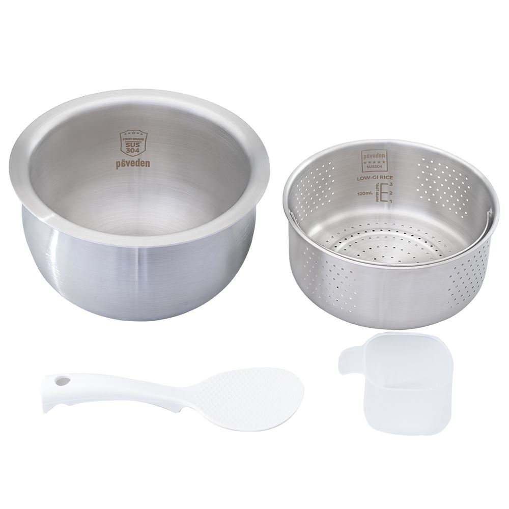 Nồi cơm điện tách đường Paveden 1.2 lít PR-3D12LSBE Màu Màu be