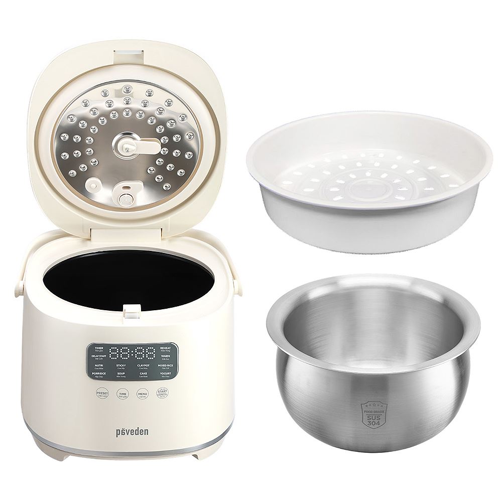 Nồi cơm điện tử Paveden 1.8 lít PR-3D18BE - Tiện ích