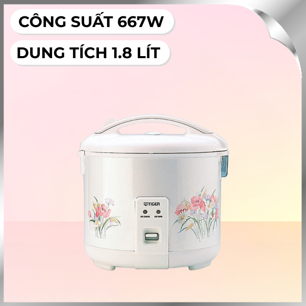 Nồi cơm nắp gài Tiger 1.8 lít JNP-1803
