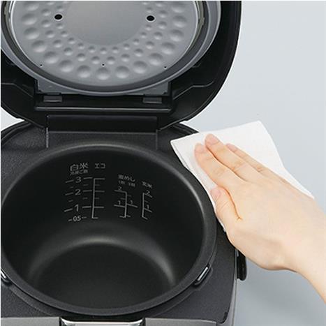 Nồi cơm cao tần Tiger 0.54 lít JPF-A55W - Đen Màu Đen