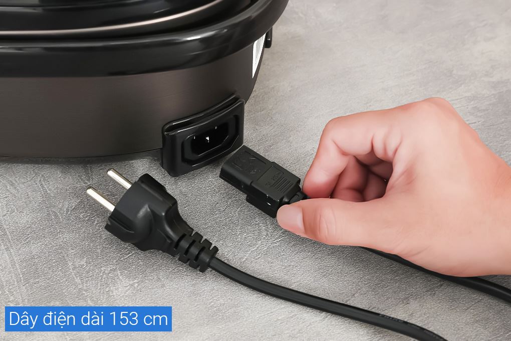 Nồi cơm cao tần Tiger 0.54 lít JPF-A55W - Xám Màu Xám
