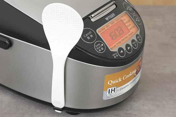 Nồi cơm cao tần Tiger 1 lít JKT-F10W Màu Đen - Xám