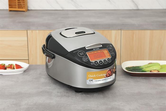 Nồi cơm cao tần Tiger 1 lít JKT-F10W Màu Đen - Xám