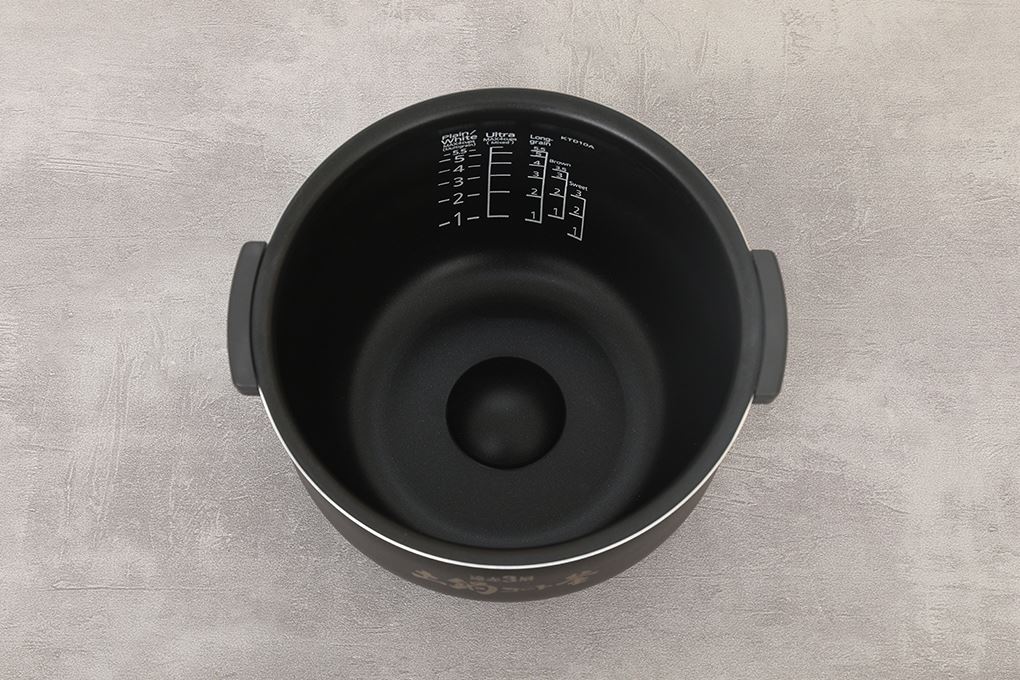 Nồi cơm cao tần Tiger 1 lít JKT-F10W Màu Đen - Xám