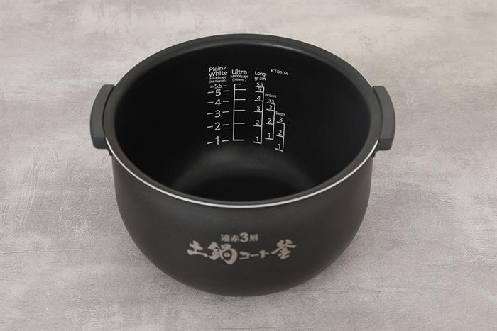 Nồi cơm cao tần Tiger 1 lít JKT-F10W Màu Đen - Xám