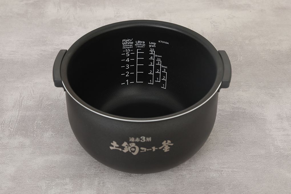 Nồi cơm cao tần Tiger 1 lít JKT-F10W Màu Đen - Xám